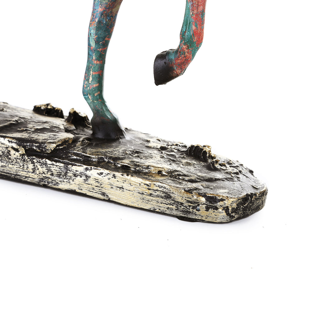 Wounded Battle STALLION STATUE
