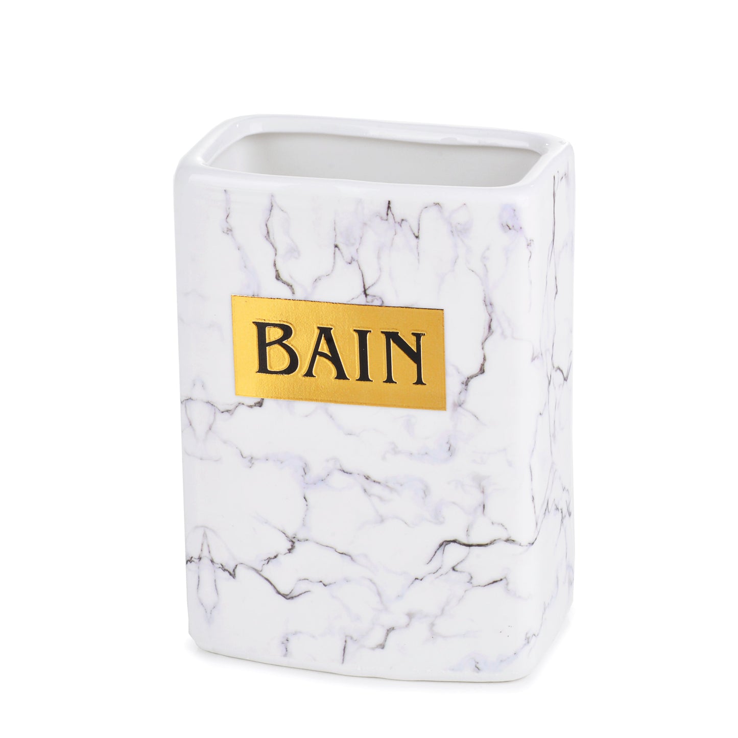 BAIN Marble Textured Bath Set