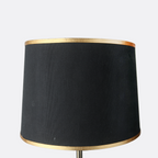 Striated Gold Metal Luxe Lamp
