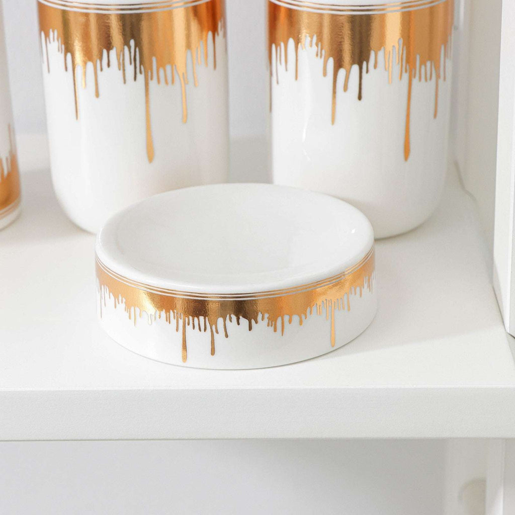 Golden Explosion Bathroom Set