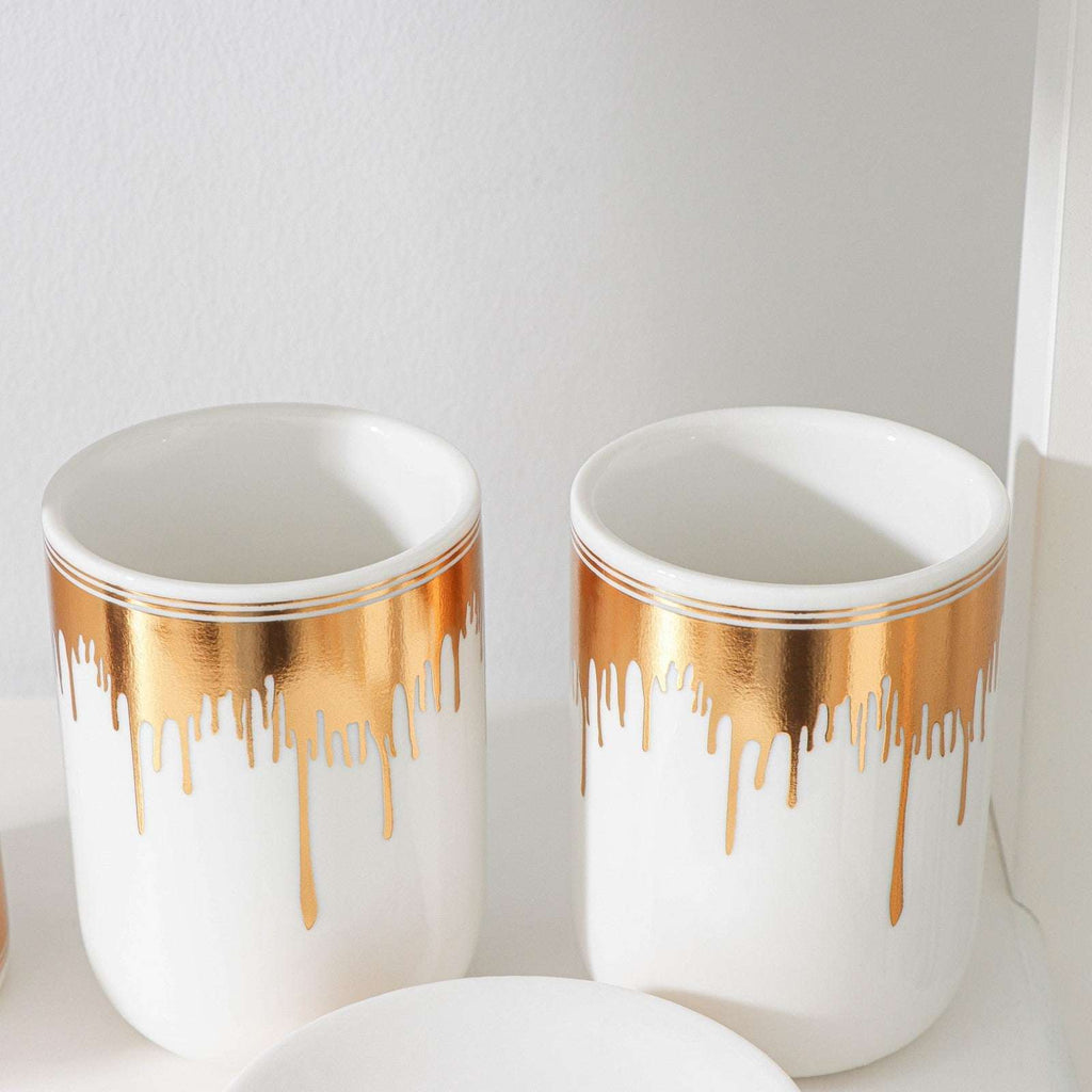 Golden Explosion Bathroom Set