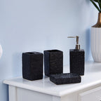 Stone Finish Bathroom Set