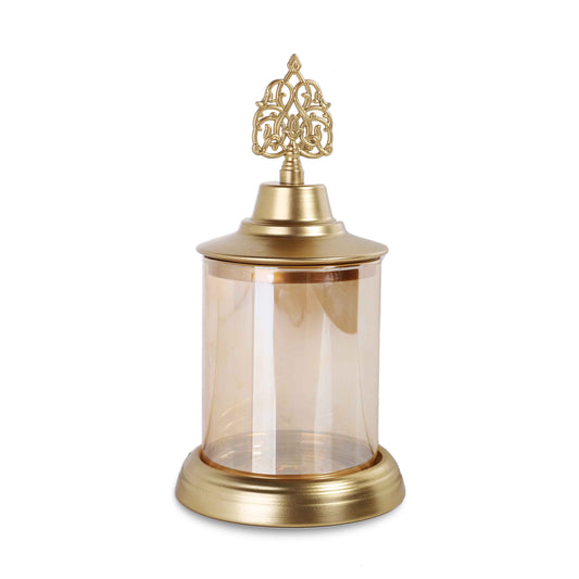 Formal Incense Glass Jar