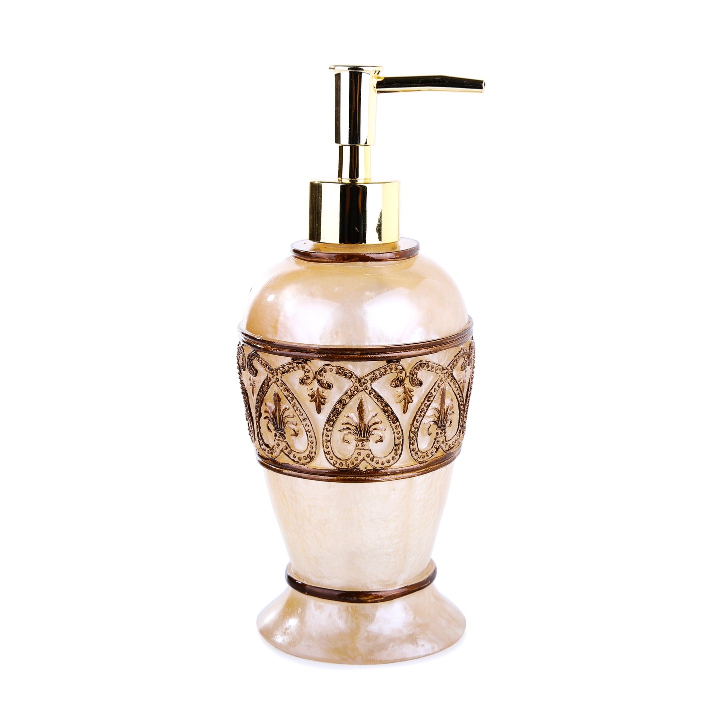 Shiny Embroidered Resin Bath Accessory