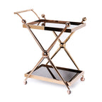 Rose Gold Formal Tea Trolley