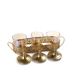 Engraved Glass Jars & Holder (INLINE 3-P)