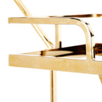 Golden Formal Bars Tea Trolley