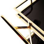 Golden Formal Bars Tea Trolley