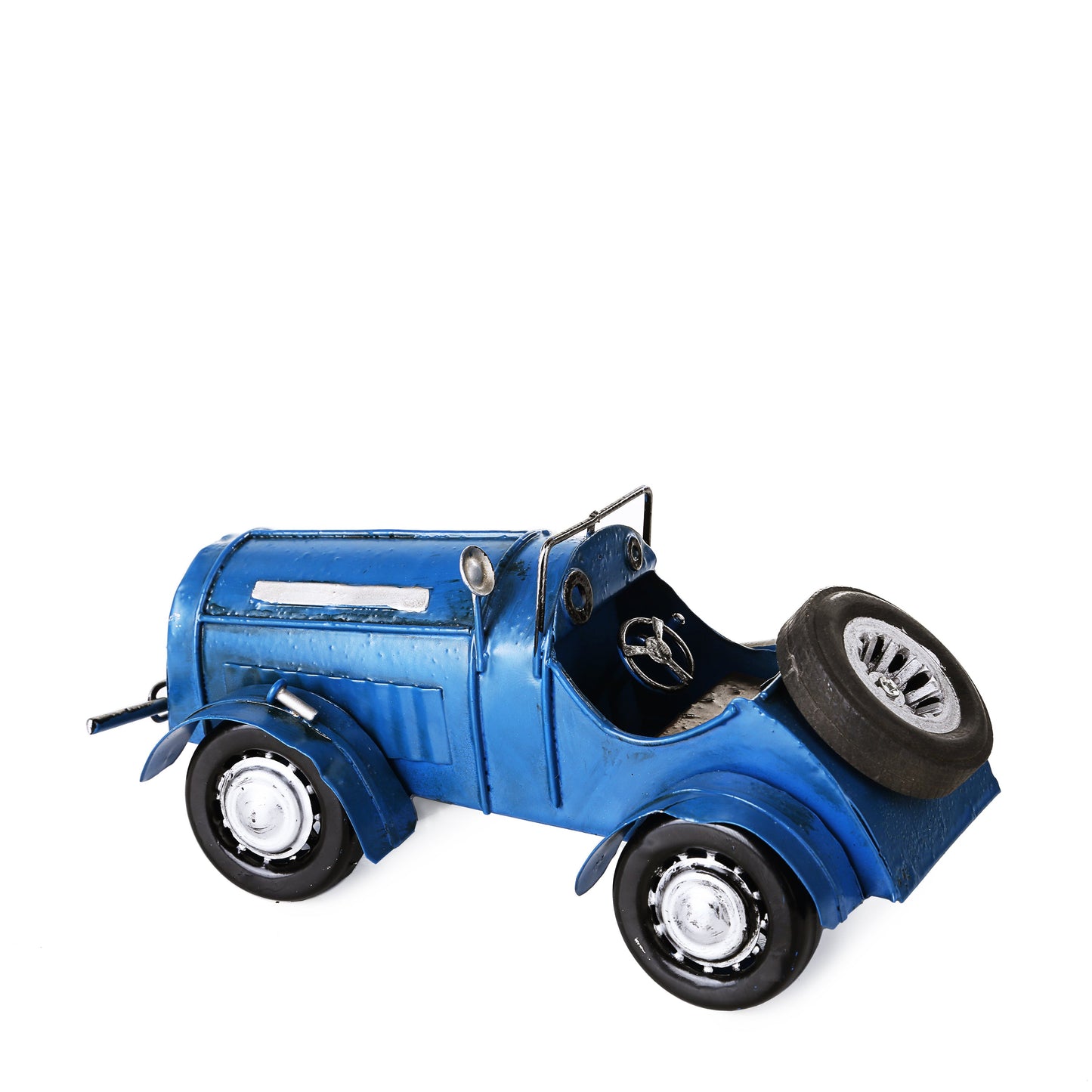 Blue Vintage Race Car