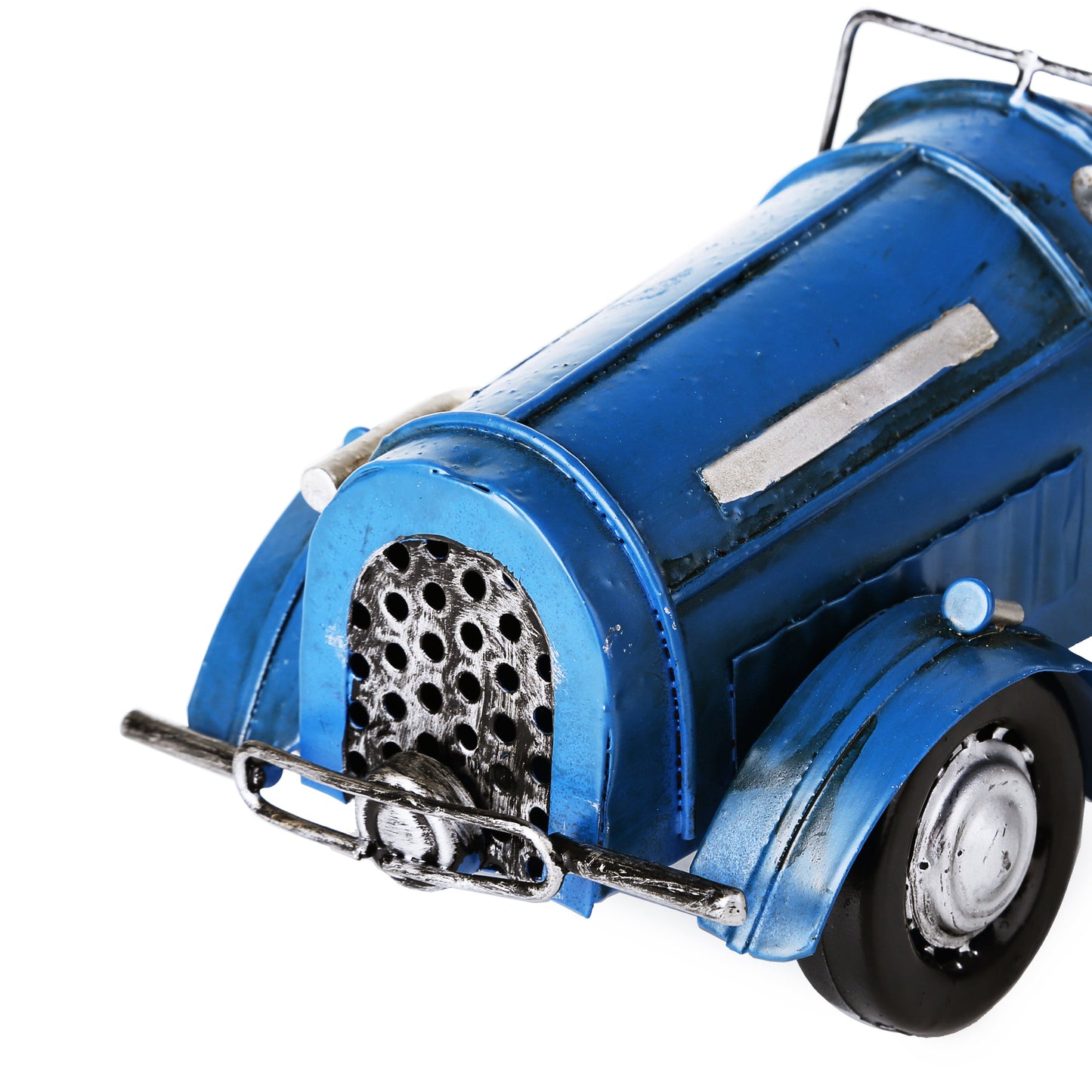 Blue Vintage Race Car