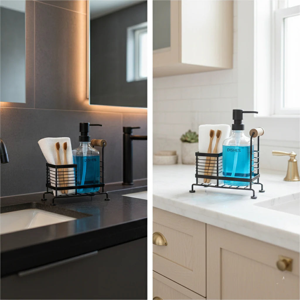 Dispensers Set with Stand