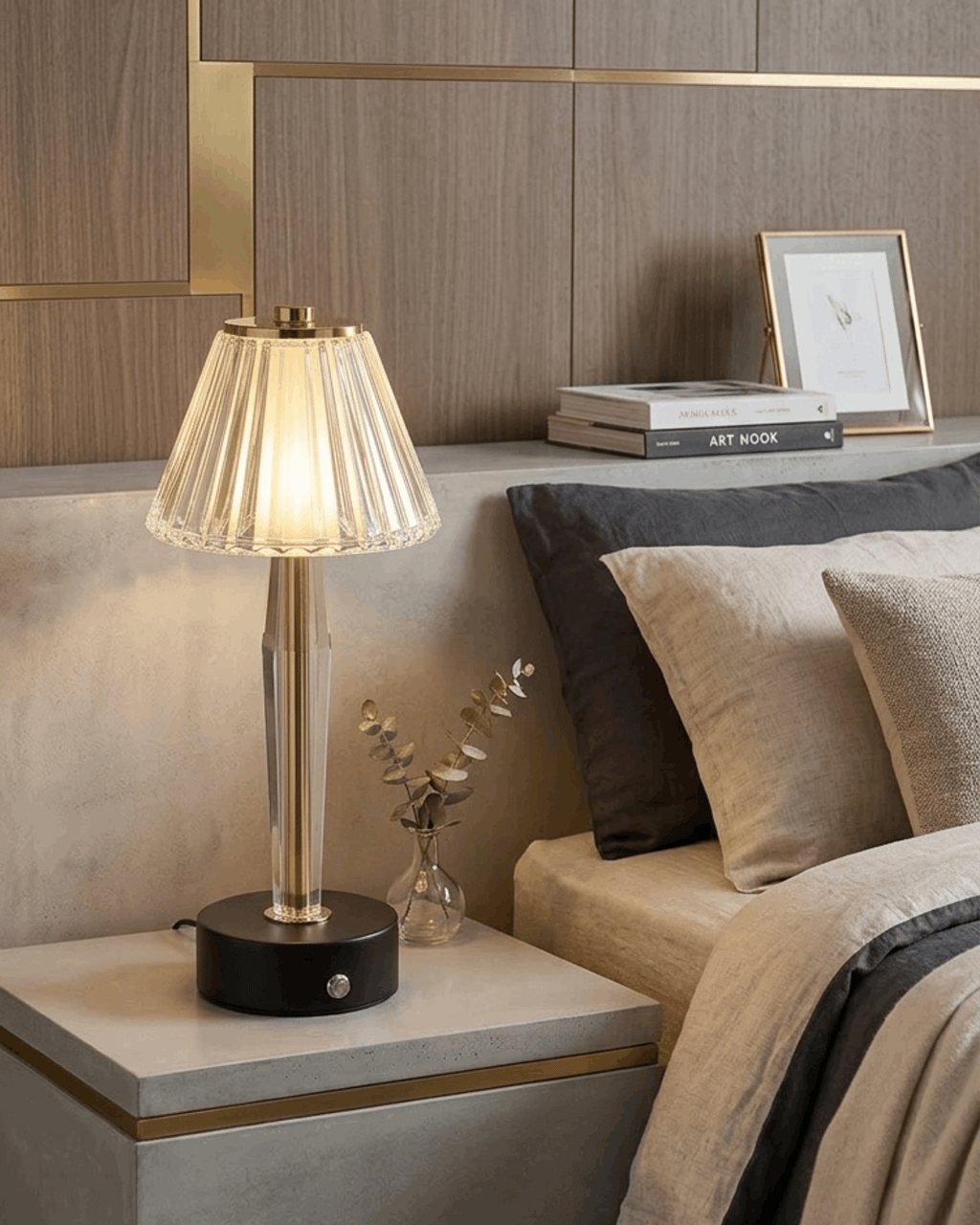 Cystal Metal LED Lamp