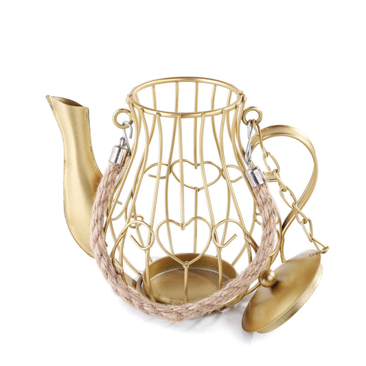 Cattle Cage Pendant Candle Holder