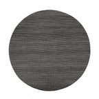 Round Plastic Place-mat (Blackish)