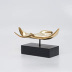 Manta Ray Sculpture Decor