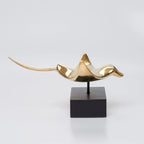 Manta Ray Sculpture Decor