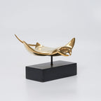Manta Ray Sculpture Decor