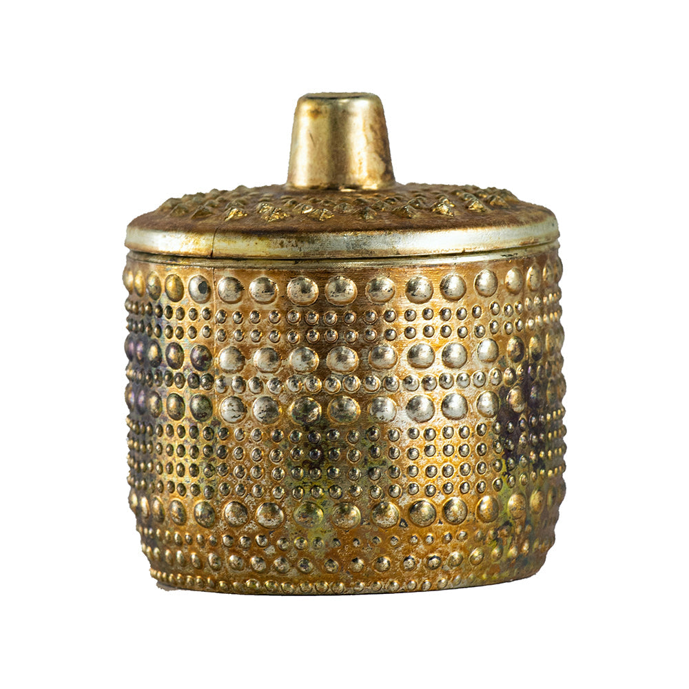 Antique Mercury Textured Candles