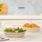 Bamboo Oval Basket