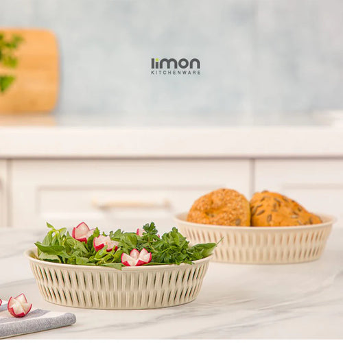Bamboo Oval Basket
