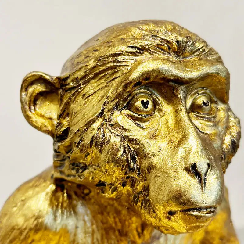 Vintage Monkey Sculpture Tray