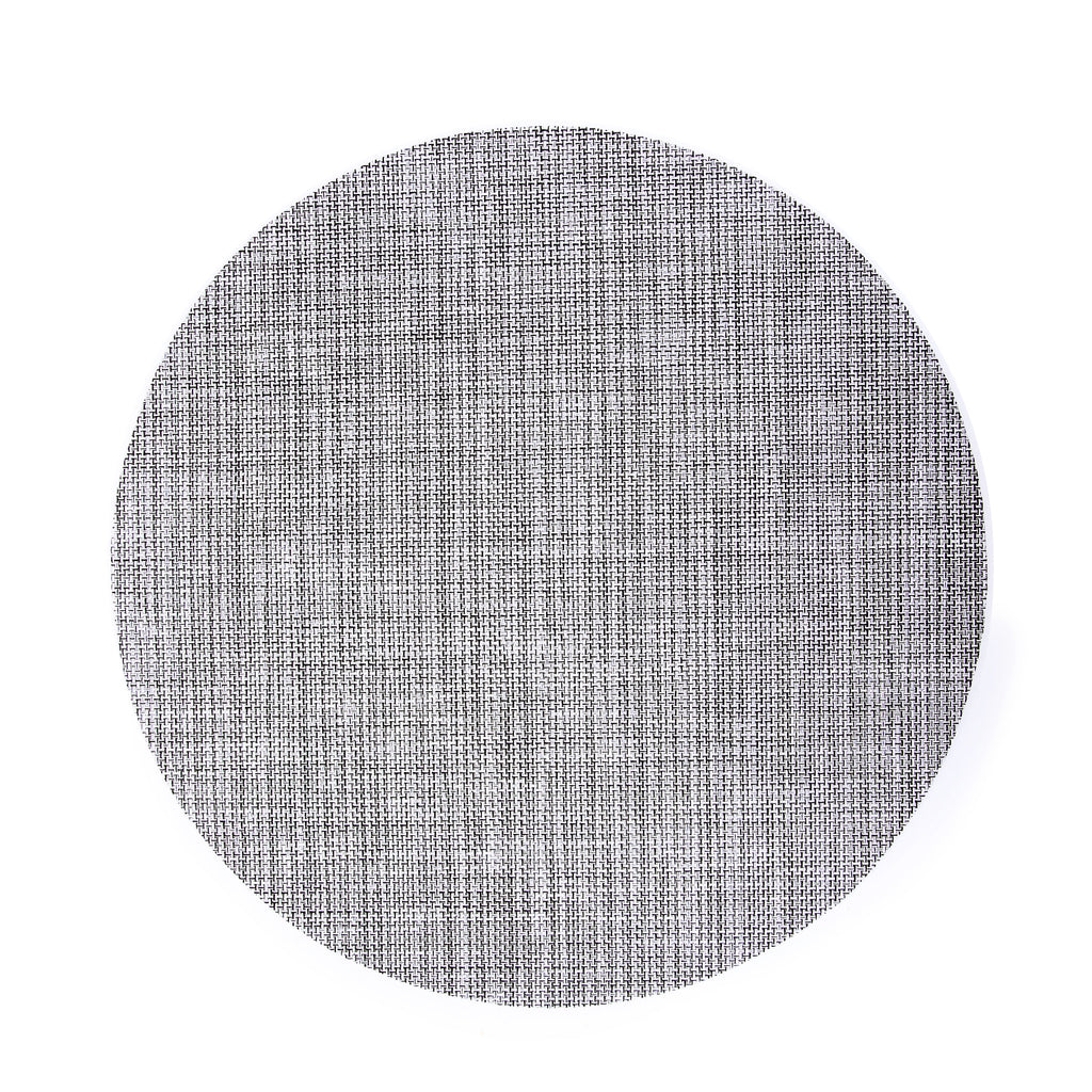 Round Plastic Place-mat (Lite Gray)