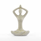Girl Yoga Traditional Sculpture