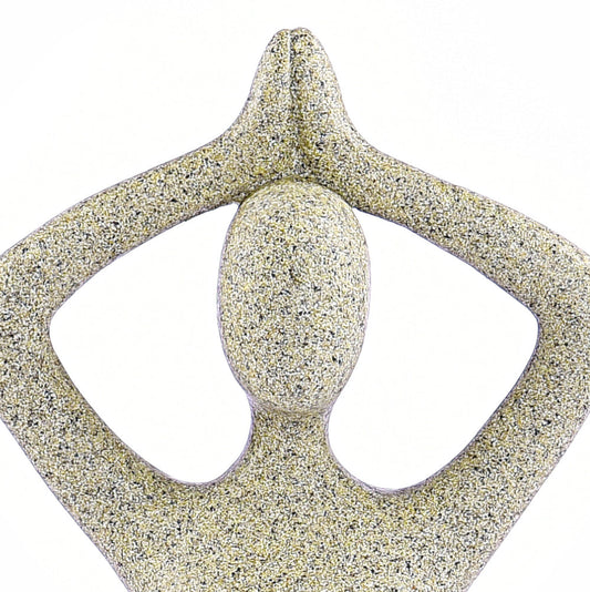 Girl Yoga Traditional Sculpture