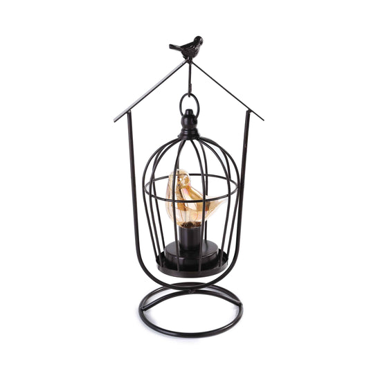 Sparrow Hanging Cage LED Lamp