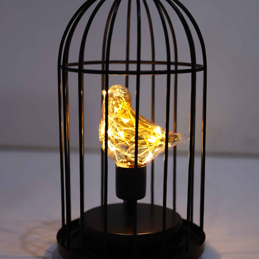 Sparrow Cage LED Lamp