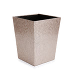 Leather Basket with Tissue Box