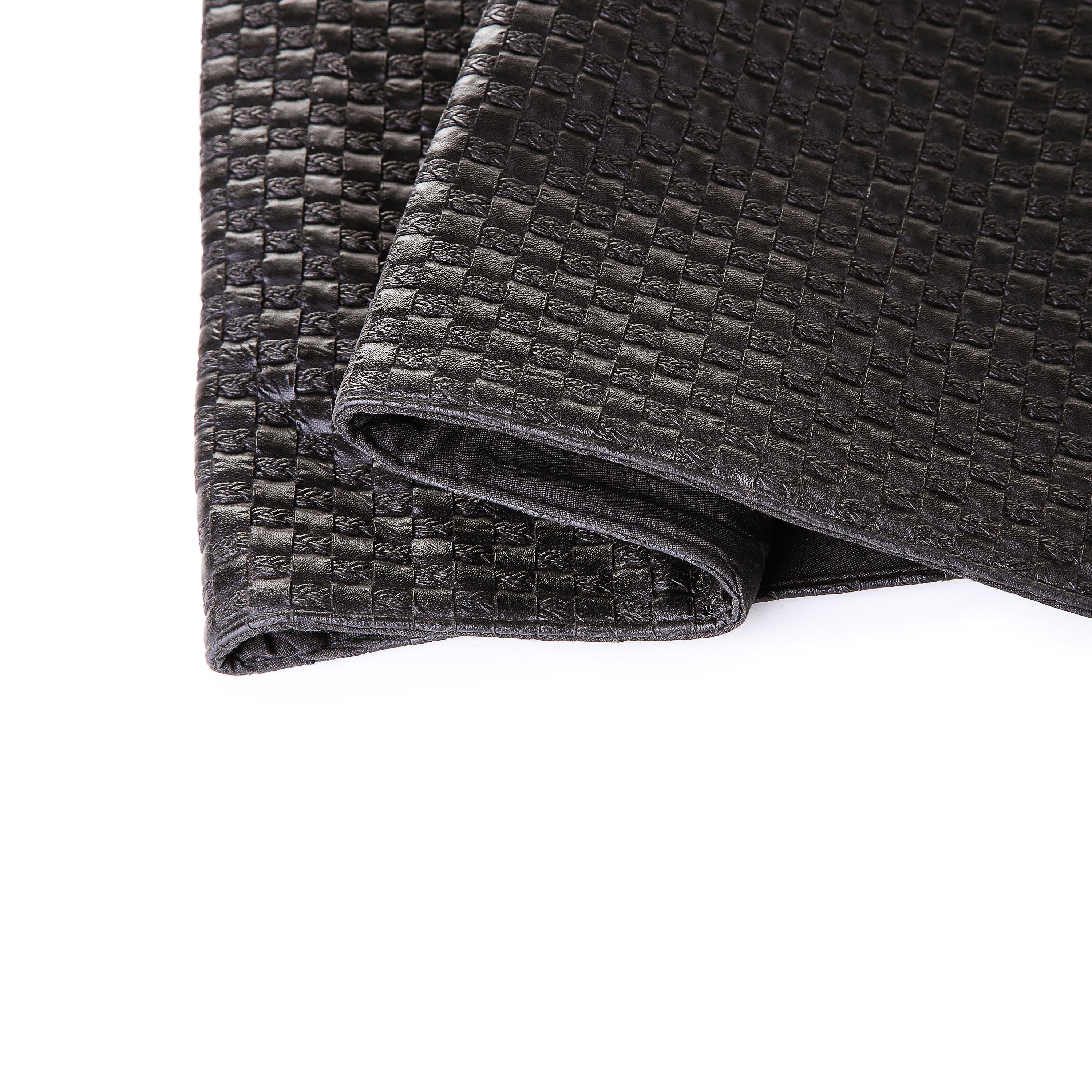 Square Design Table Runner (Black)