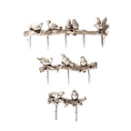 Sparrow Design Wall Key Holder (Silver)