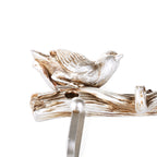 Sparrow Design Wall Key Holder (Silver)