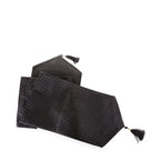Square Design Table Runner (Black)