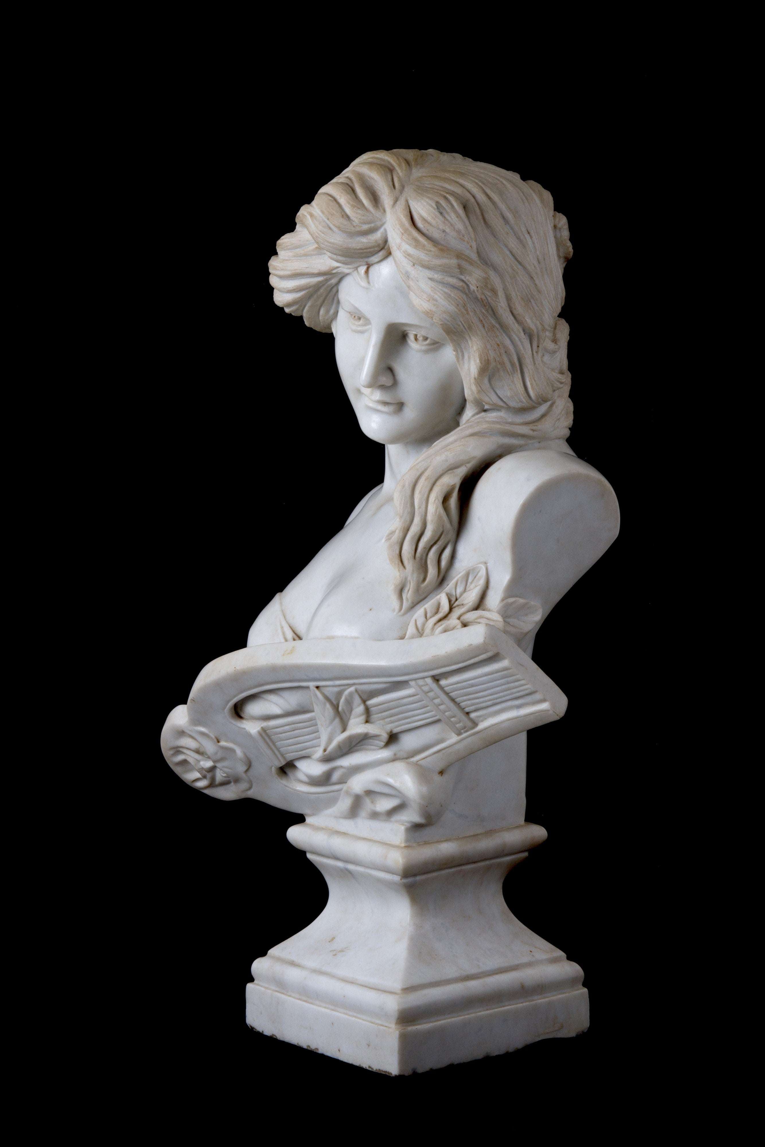 Artisan Woman Bust Sculpture