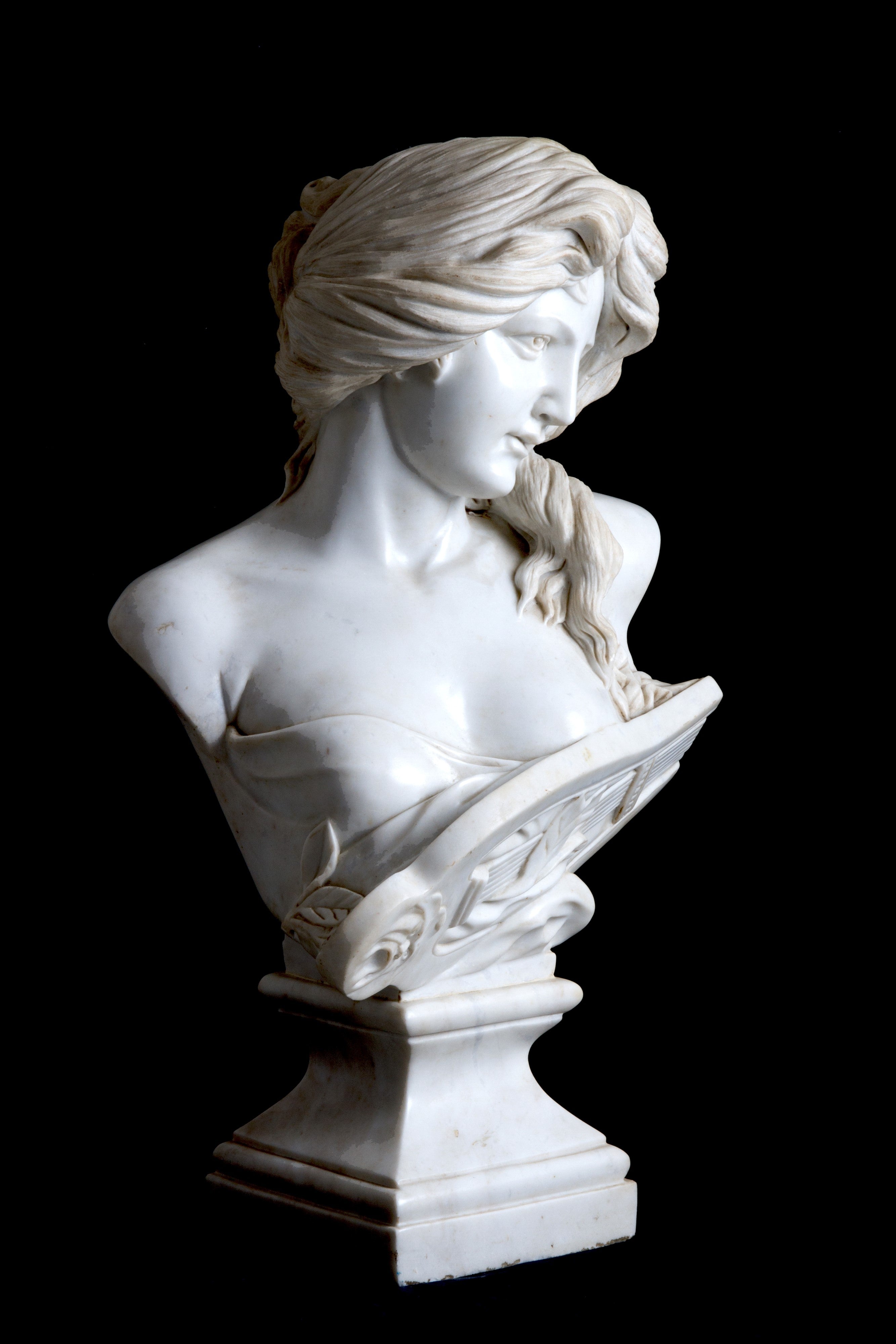 Artisan Woman Bust Sculpture