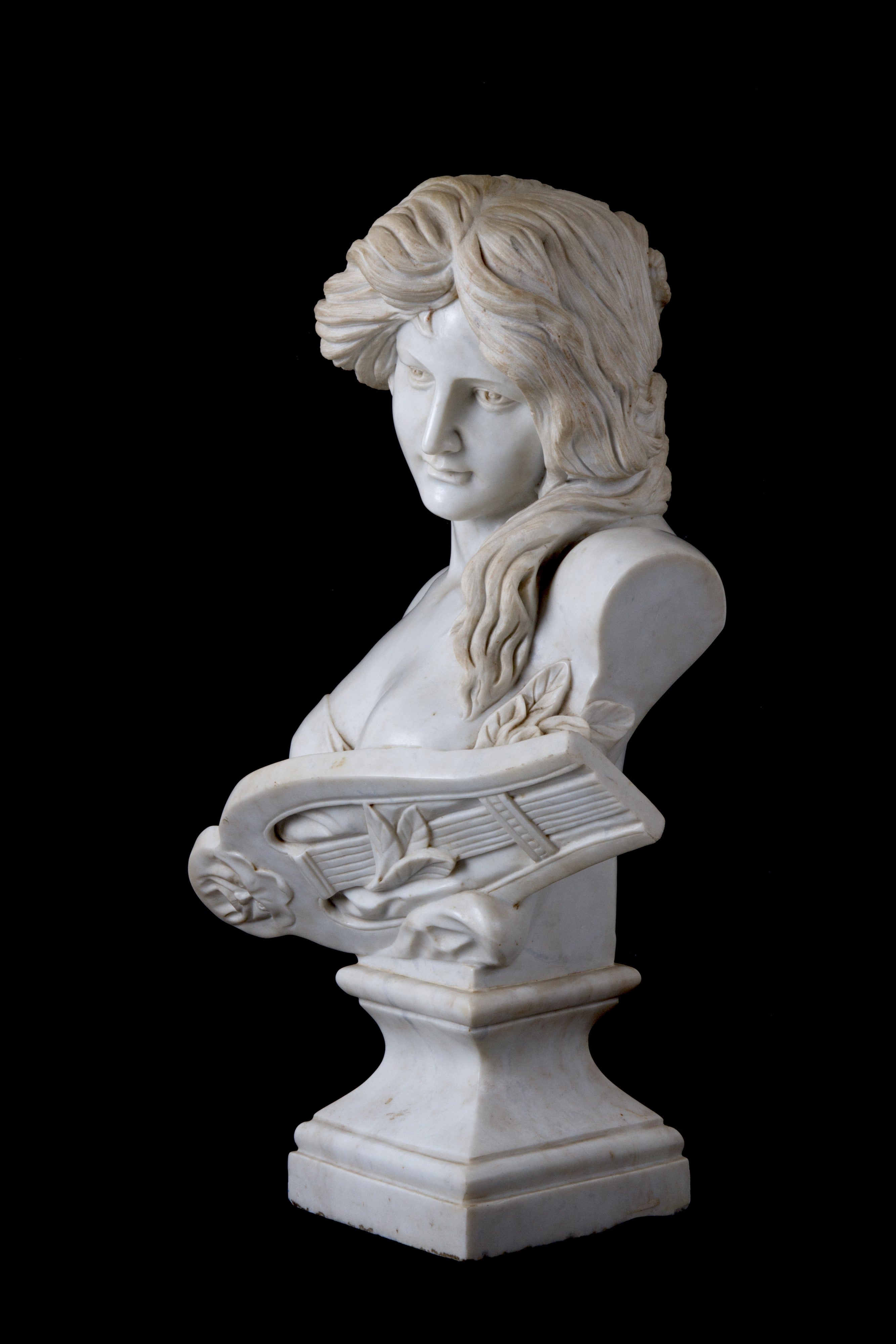 Artisan Woman Bust Sculpture