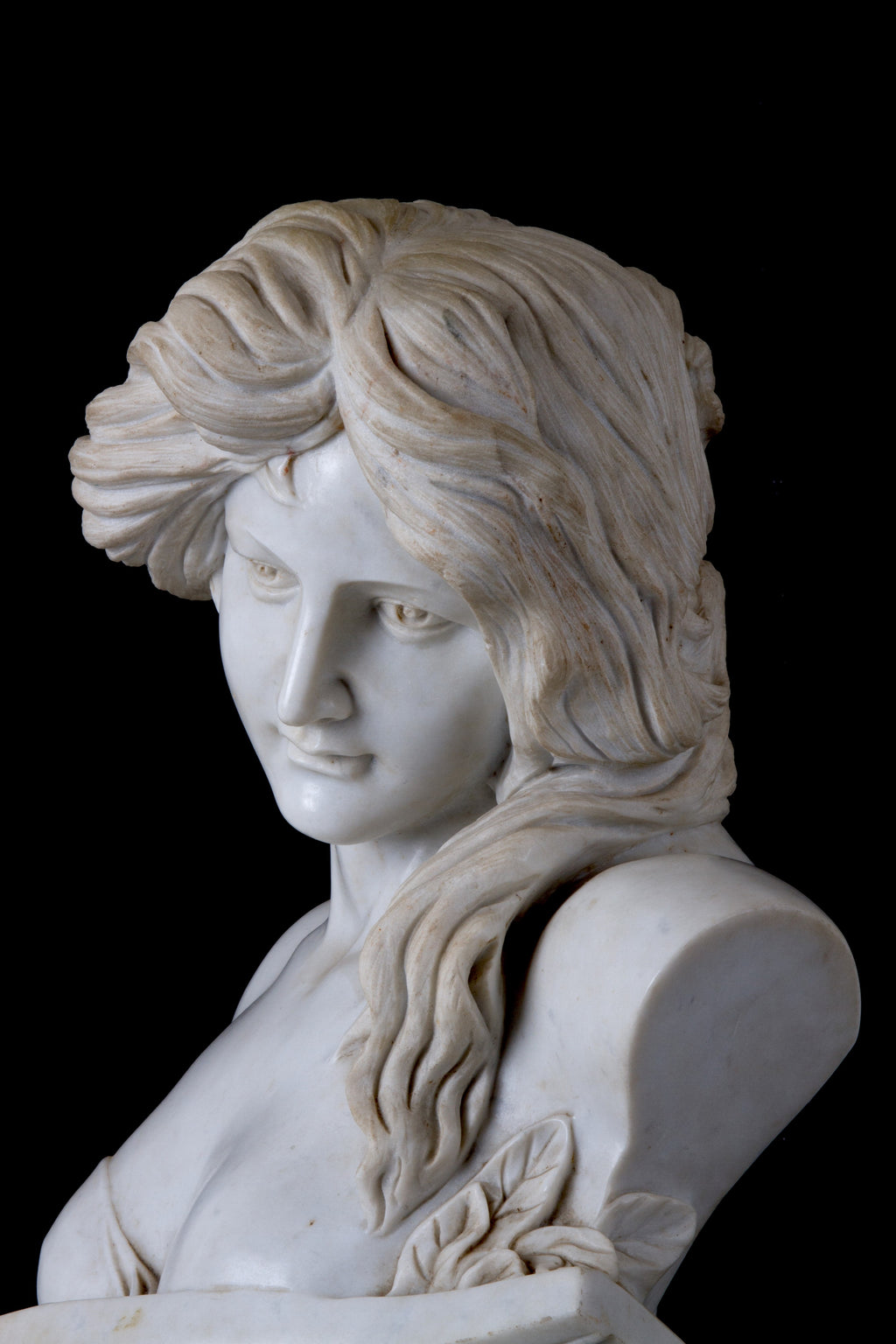Artisan Woman Bust Sculpture