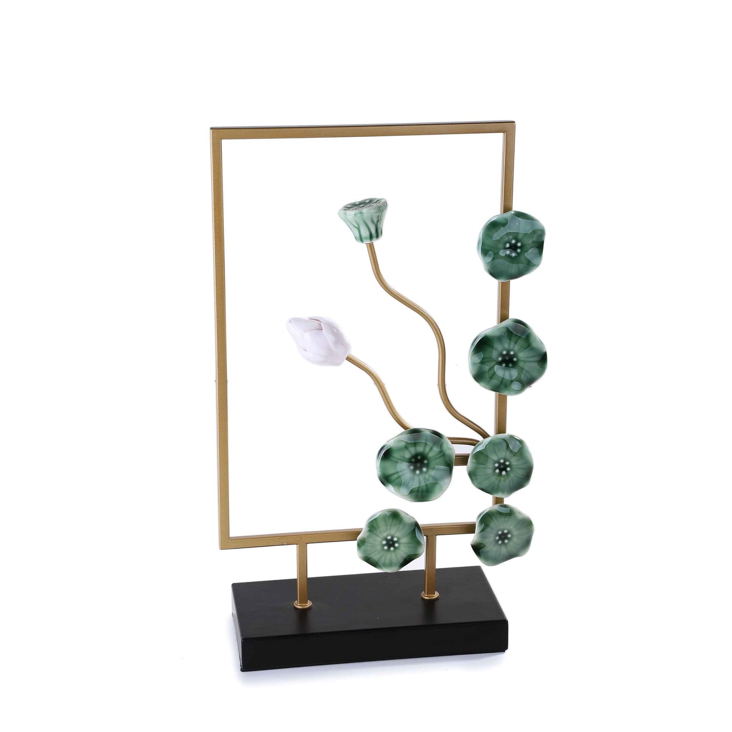Decorative Ceramic Flower Frame