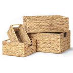 Jute Rectangle Baskets (Set Of 4)