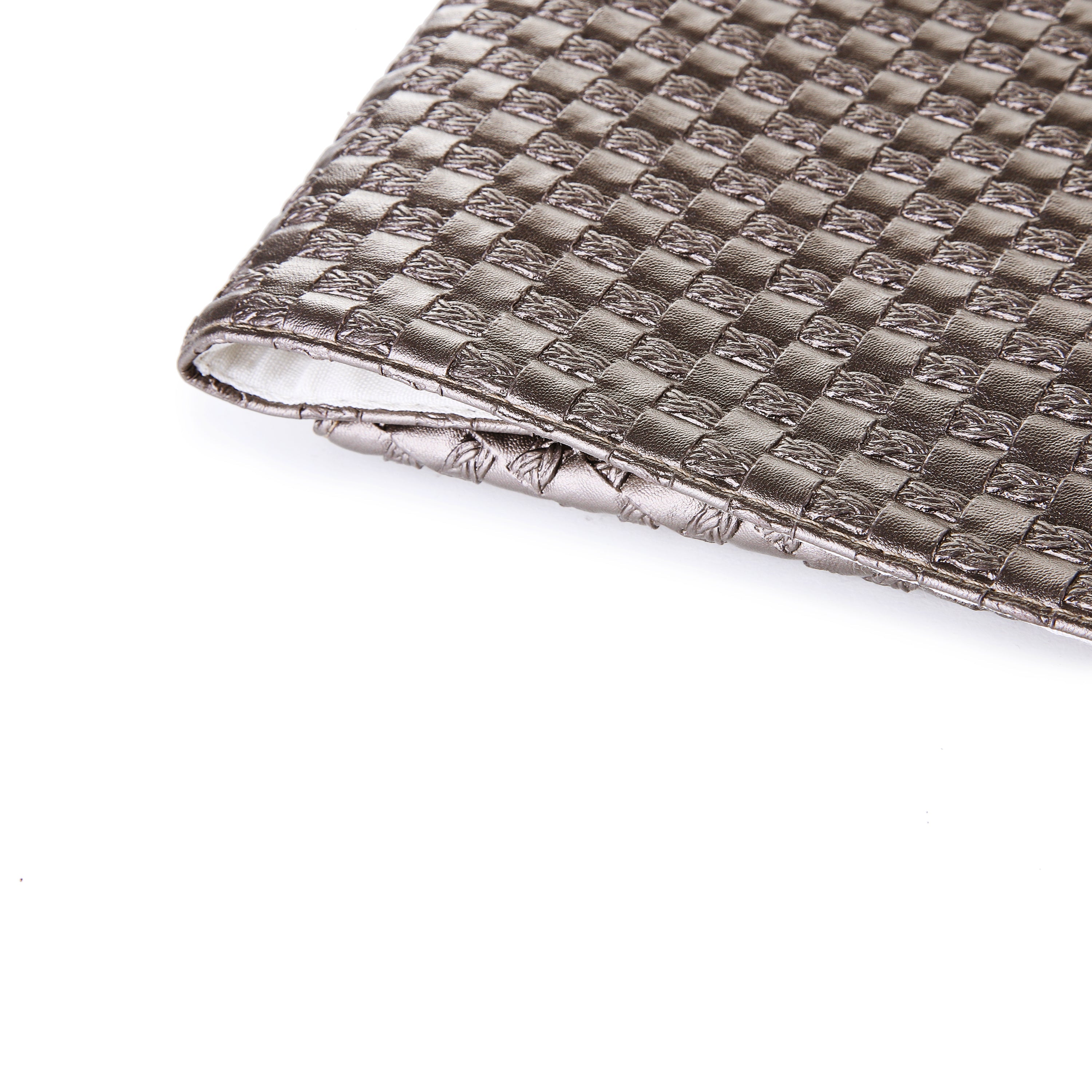 Block Table Runner (Shiny Dark Brown)