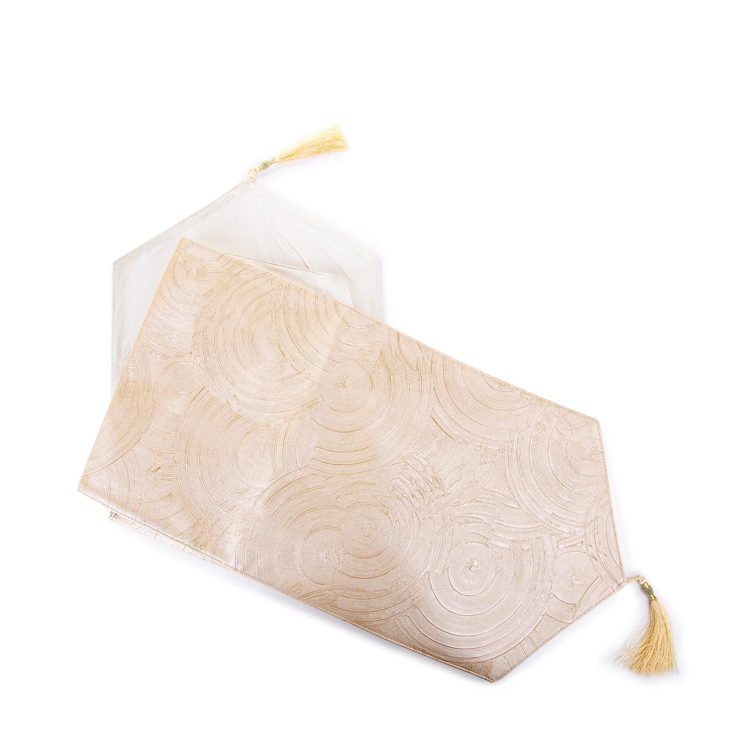 Circle Table Runner (Shiny Gold)