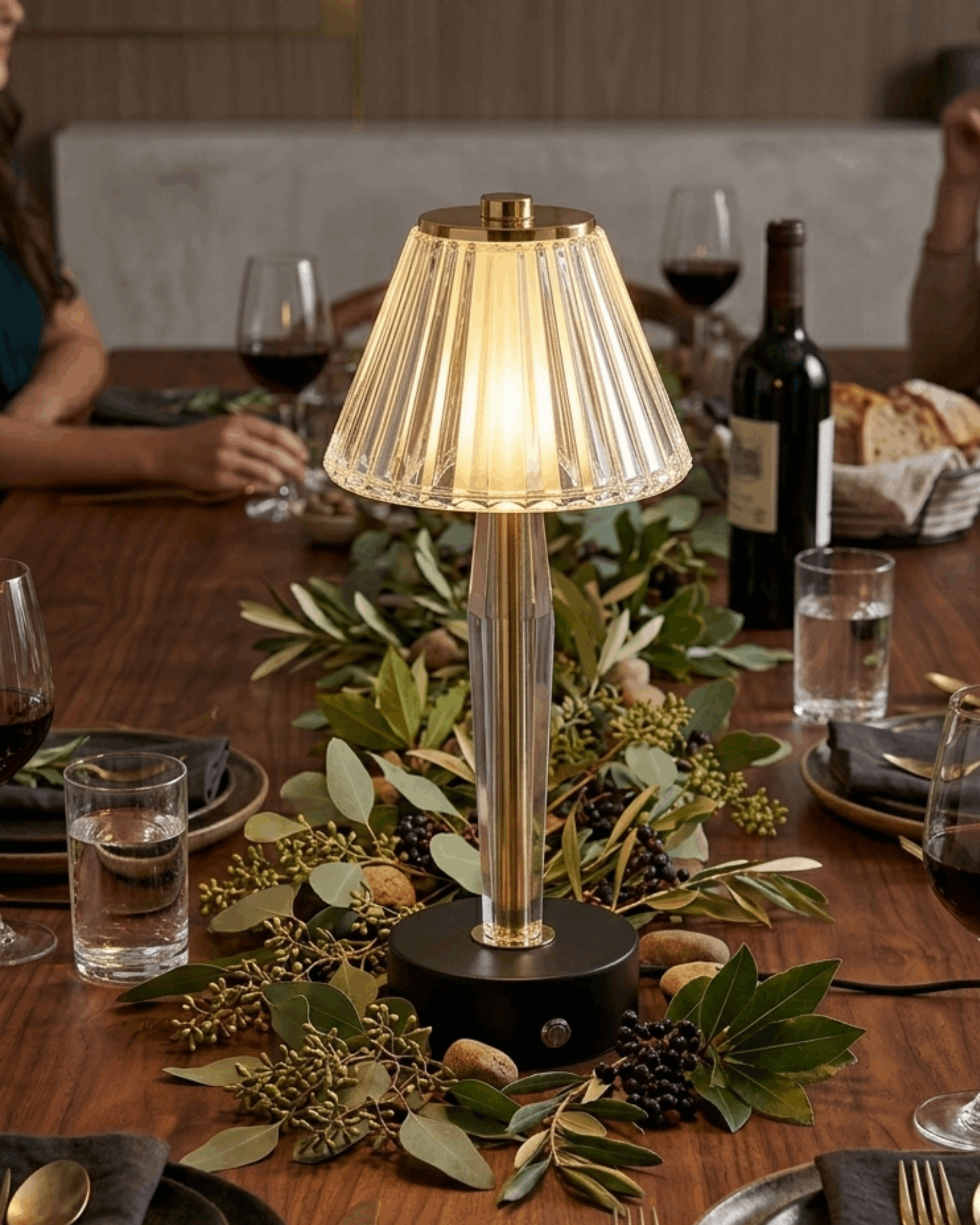 Cystal Metal LED Lamp