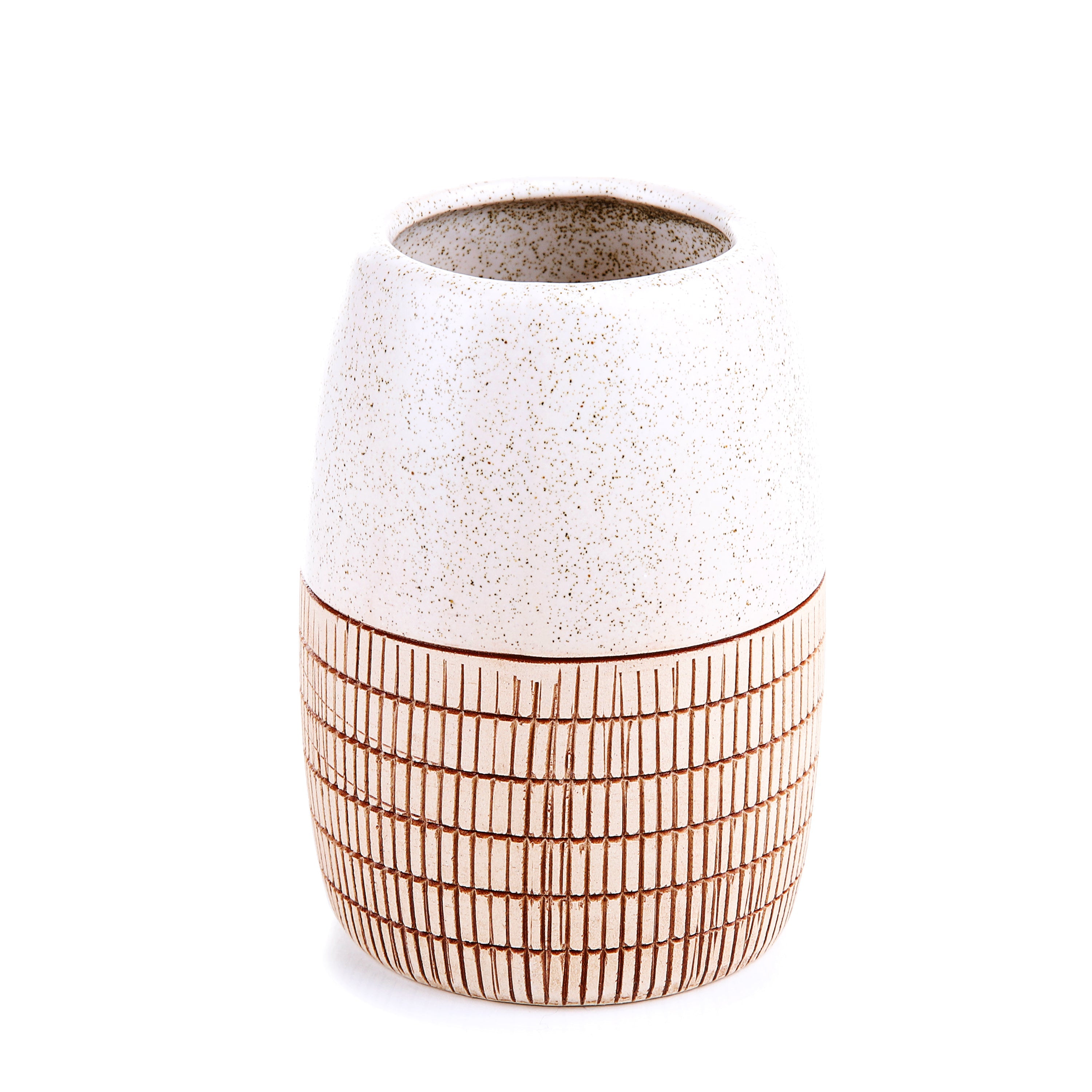 Abstract Textured Bath Set (Beige)