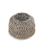 Rusted Brass Candle Holder