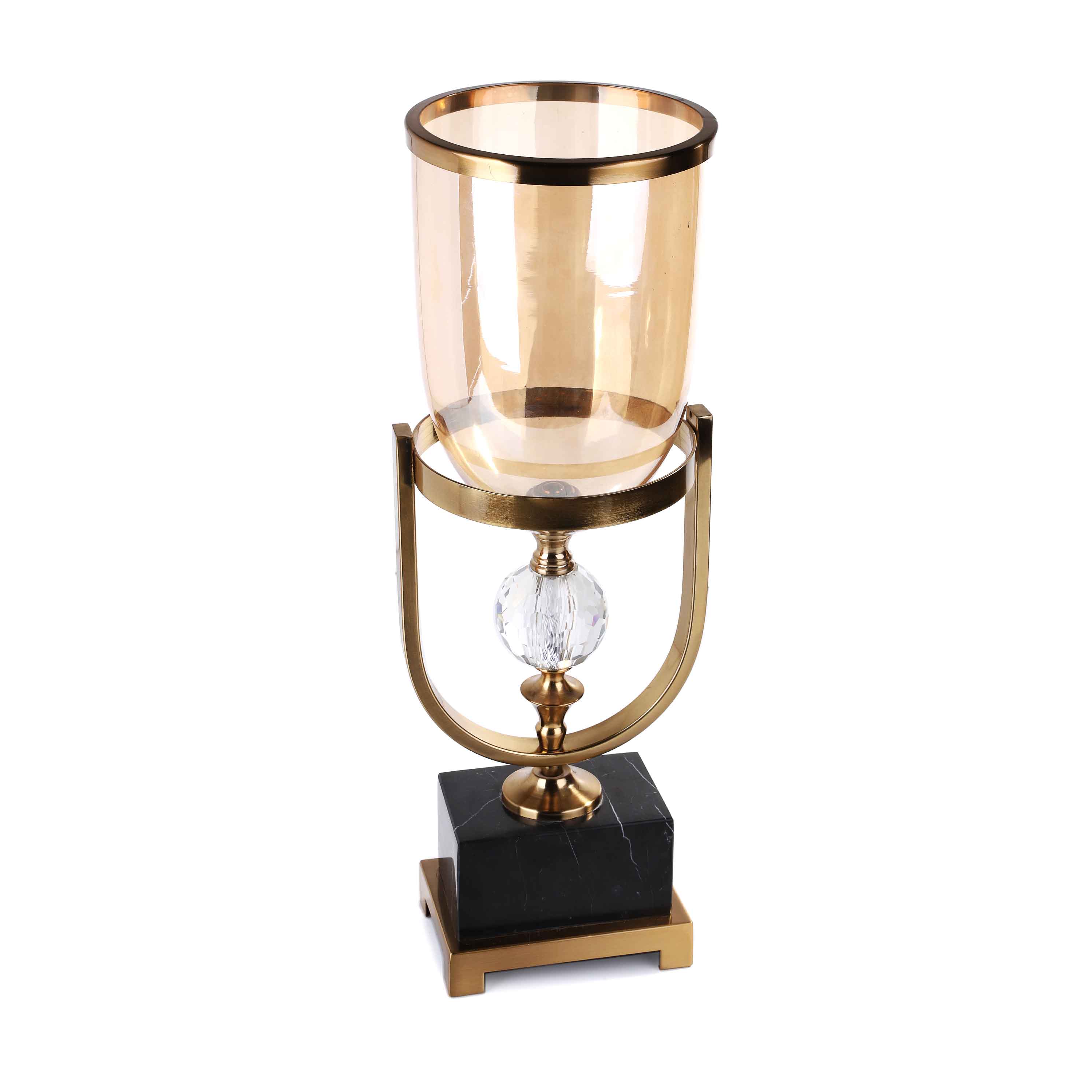 Decorative Brass Jar