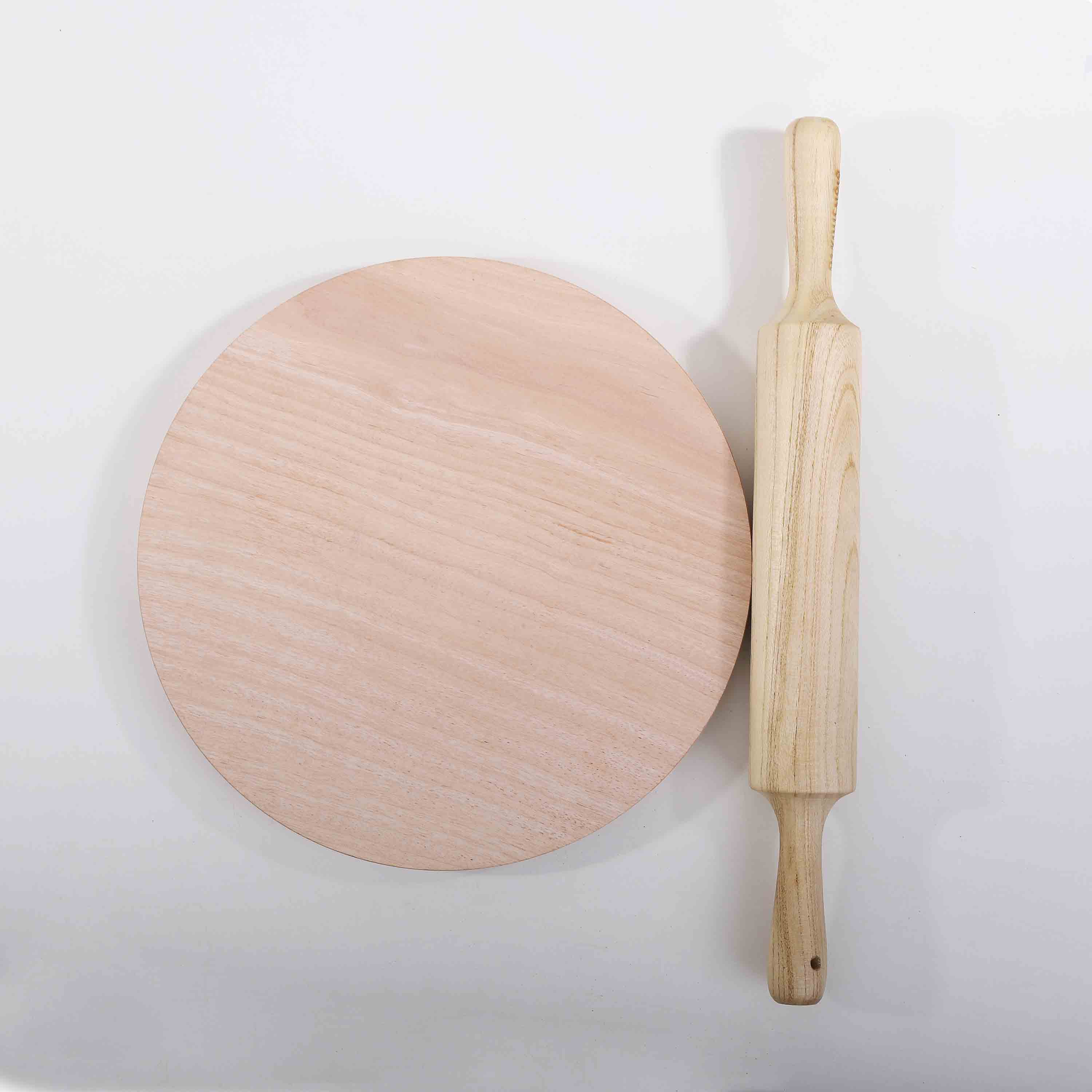 Wooden Rolling Pin & Board