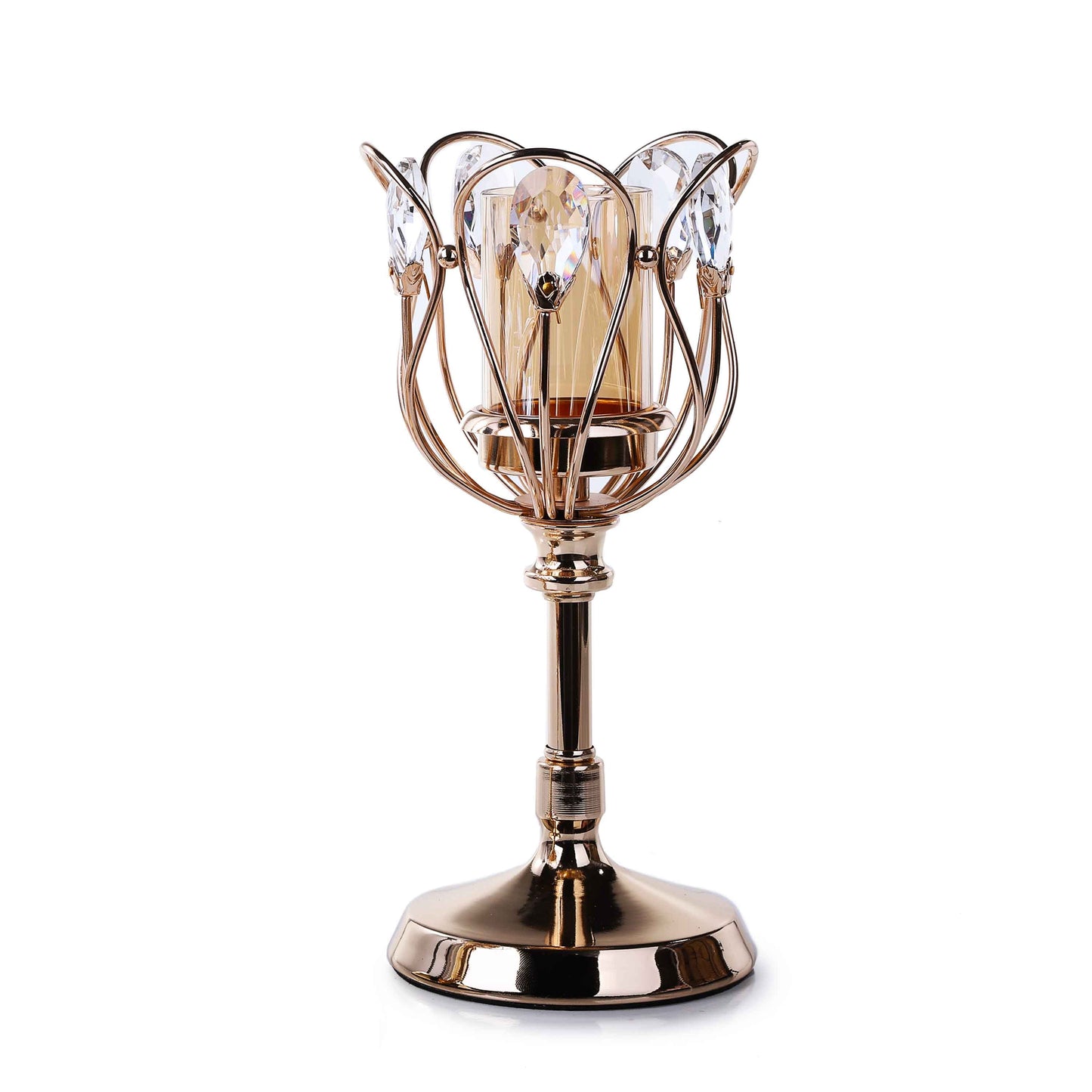 Rose Design Candle Holder