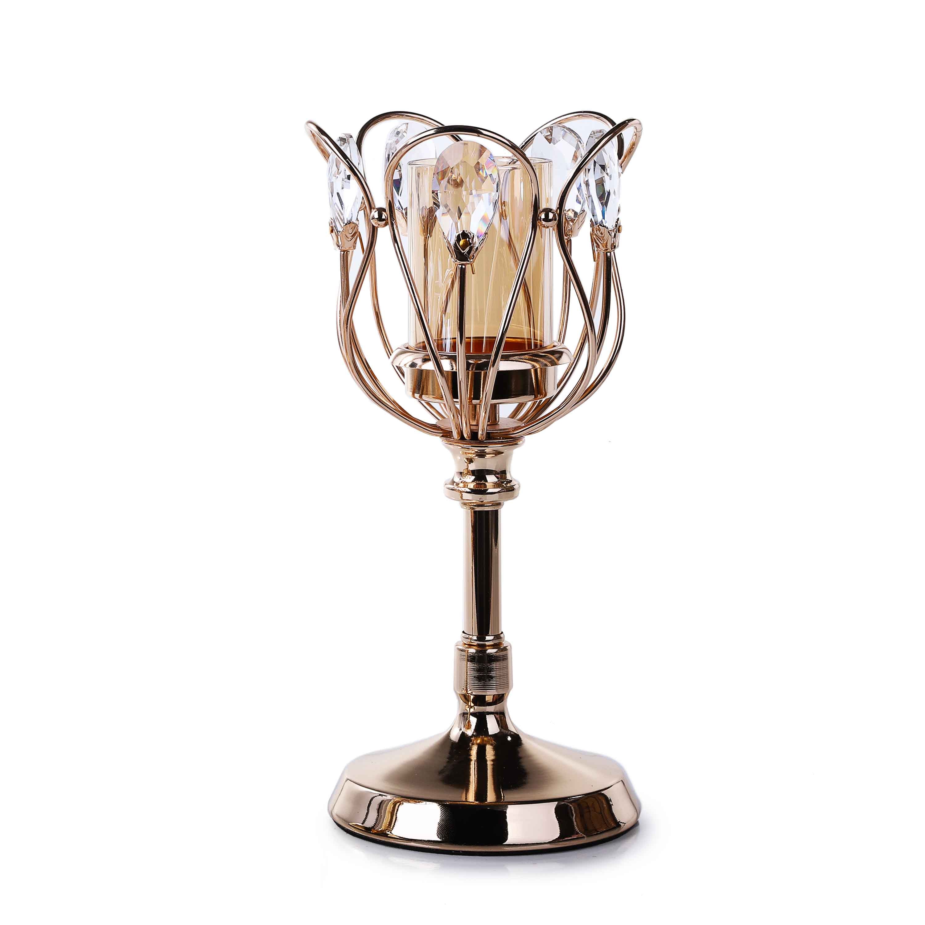 Rose Design Candle Holder